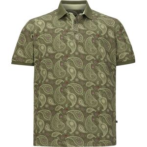 Charles Colby Polo shirt Korte mouw kaki