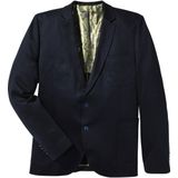 Charles Colby Regular Fit Colbert SIR STANLEY Plus Size Donkerblauw