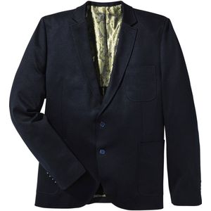 Charles Colby Regular Fit Colbert SIR STANLEY Plus Size Donkerblauw