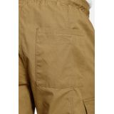 Charles Colby +FIT Collectie Loose Fit Cargo Broek BARON KINSLEY Plus Size Cognac