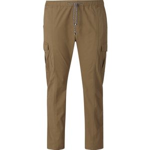 Charles Colby +FIT Collectie Loose Fit Cargo Broek BARON KINSLEY Plus Size Cognac