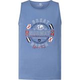 Jan Vanderstorm - TAMPPI - Tanktop - Blauw - 100% Katoen