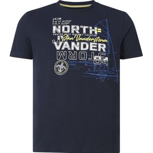 Jan Vanderstorm - FRIMANN - T-shirt - Donkerblauw