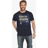 Jan Vanderstorm - FRIMANN - T-shirt - Donkerblauw