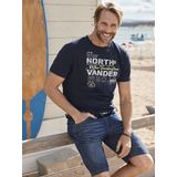 Jan Vanderstorm - FRIMANN - T-shirt - Donkerblauw