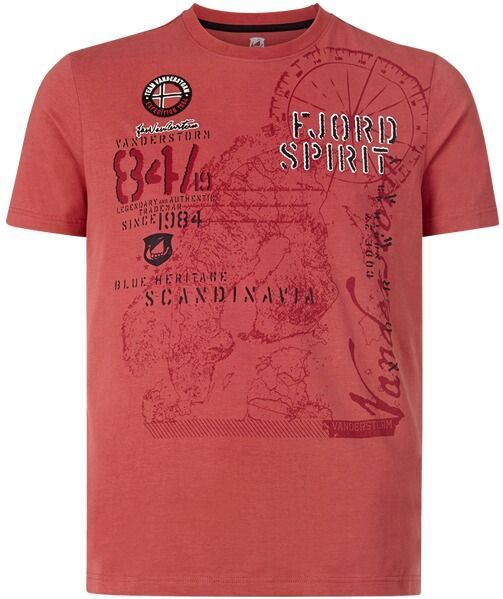 Jan Vanderstorm - DOMINIK - T-Shirt - Rood