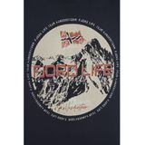 Jan Vanderstorm - BENYAMIN - T-shirt - Donkerblauw - Fjord Life Print