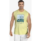 Charles Colby - EARL HOGG - Tanktop - Lichtgeel - +Fit-collectie