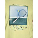 Charles Colby - EARL HOGG - Tanktop - Lichtgeel - +Fit-collectie