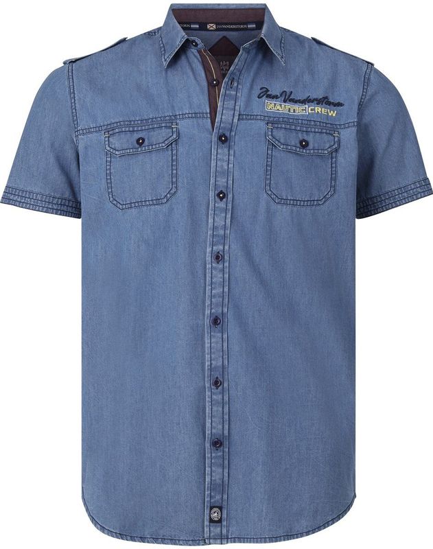 Denim overhemd LORENSIUS blauw
