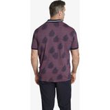 Poloshirt - Roze - EARL NEELS - Patroon