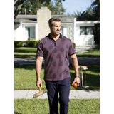 Poloshirt - Roze - EARL NEELS - Patroon