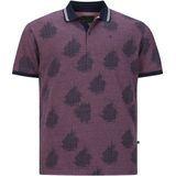 Poloshirt - Roze - EARL NEELS - Patroon