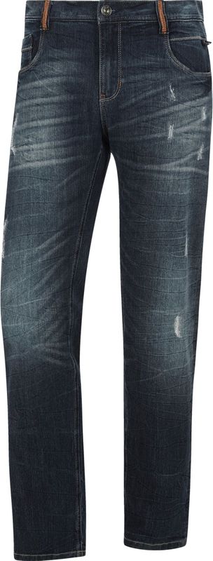 Jan Vanderstorm +FIT Collectie Loose Fit Jeans JURIEN Plus Size Donkerblauw