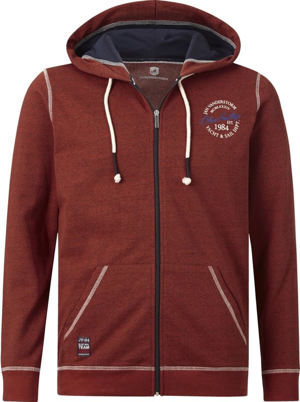 Jan Vanderstorm - JOKORA - Sweatvest - Rood