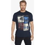 Jan Vanderstorm - TANDRUP - T-shirt - Donkerblauw - Comfort Fit