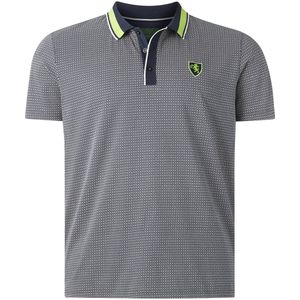 Charles Colby - Earl Carney - Poloshirt - Grijs - Neongroen