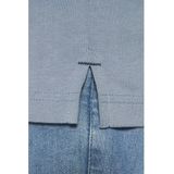 Charles Colby T-Shirt lichtblauw, Effen