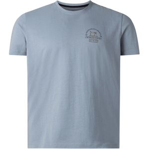 Charles Colby T-Shirt lichtblauw, Effen