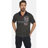 Jan Vanderstorm - ERLING - Poloshirt - Donkergrijs - Korte Mouwen - +Fit