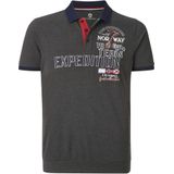 Jan Vanderstorm - ERLING - Poloshirt - Donkergrijs - Korte Mouwen - +Fit