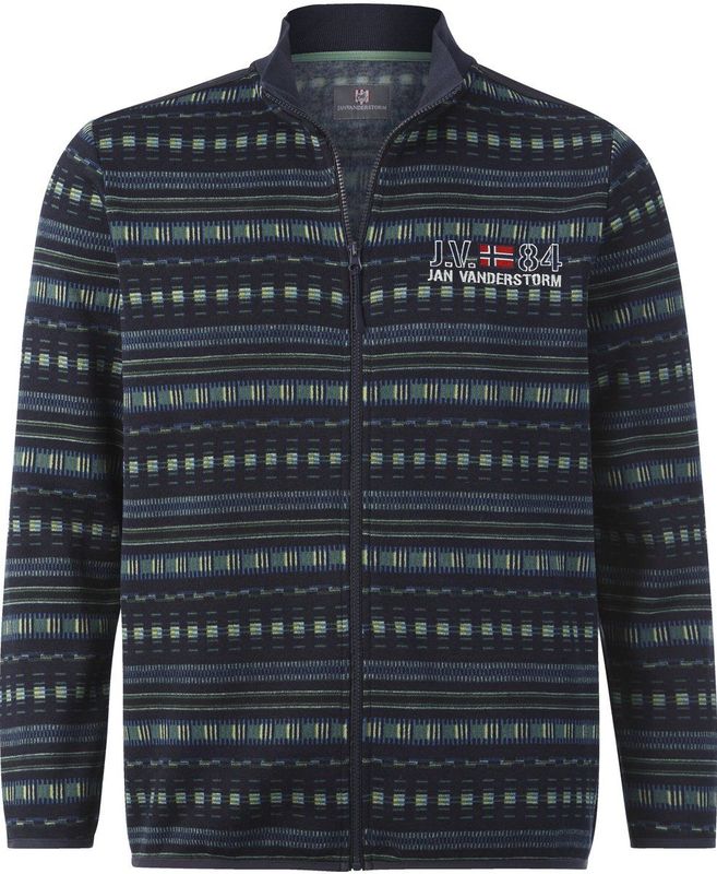 Jan Vanderstorm - NELS - Fleecejack - Donkerblauw