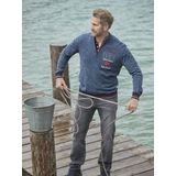 Jan Vanderstorm - CAJETAN - Trui - Donkerblauw - Comfort Fit