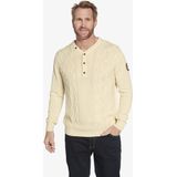 Jan Vanderstorm - OELFKE - Trui - Wolwit - Comfort Fit