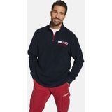 Jan Vanderstorm - SIETSE - Fleecesweatshirt - Donkerblauw