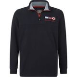 Jan Vanderstorm - SIETSE - Fleecesweatshirt - Donkerblauw