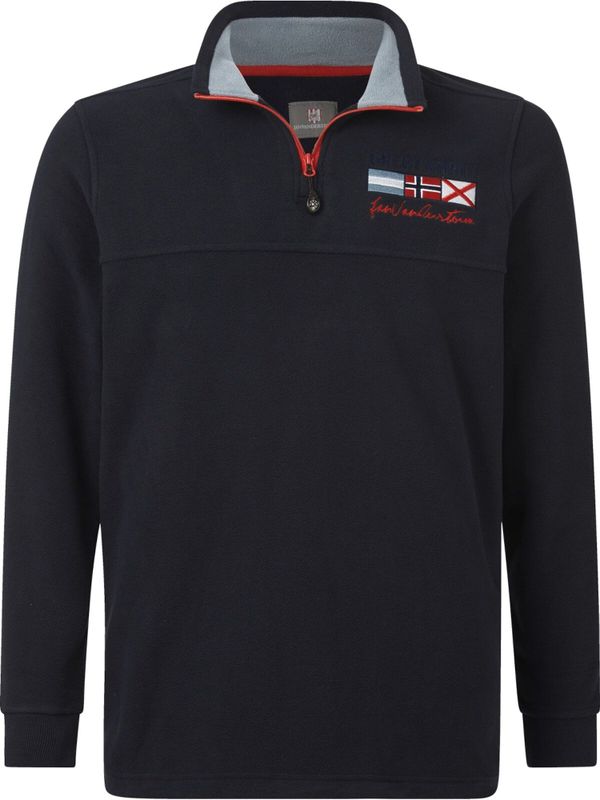 Jan Vanderstorm - SIETSE - Fleecesweatshirt - Donkerblauw