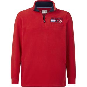 Jan Vanderstorm - SIETSE - Fleecesweatshirt - Rood - Comfort Fit