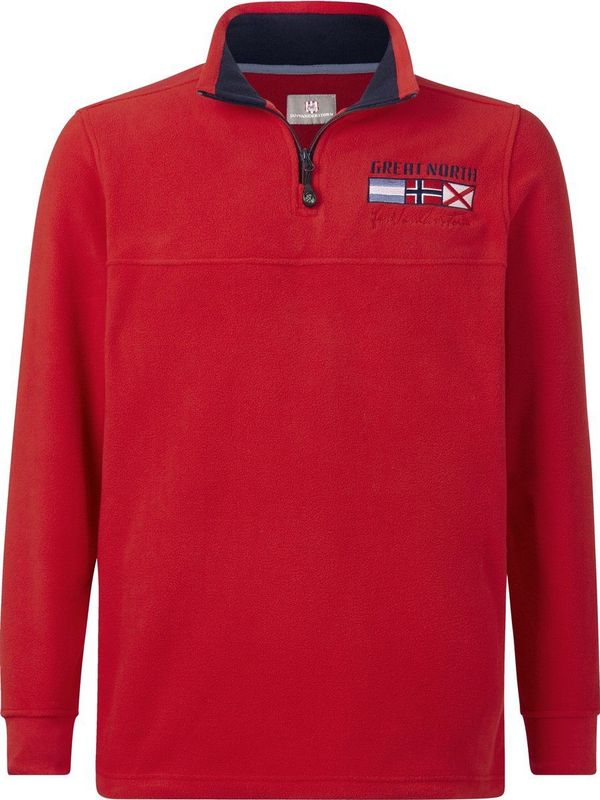 Jan Vanderstorm - SIETSE - Fleecesweatshirt - Rood