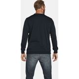 JAN VANDERSTORM - BOTU - Sweatshirts - Blauw en Grijs - Katoen - Casual Pasvorm