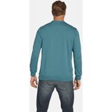 JAN VANDERSTORM - BOTU - Sweatshirts - Blauw en Grijs - Katoen - Casual Pasvorm