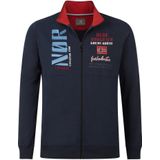 Sweatvest TJARKE donkerblauw