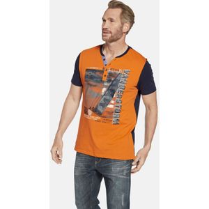 Jan Vanderstorm herren T-Shirt - 52/54 - oranje