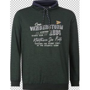 Sweatshirt SVERRE Jan Vanderstorm dunkelgrün