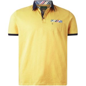 Charles Colby - Earl Breandan - Shirt - Blauw - Katoen - Driekwart Mouw