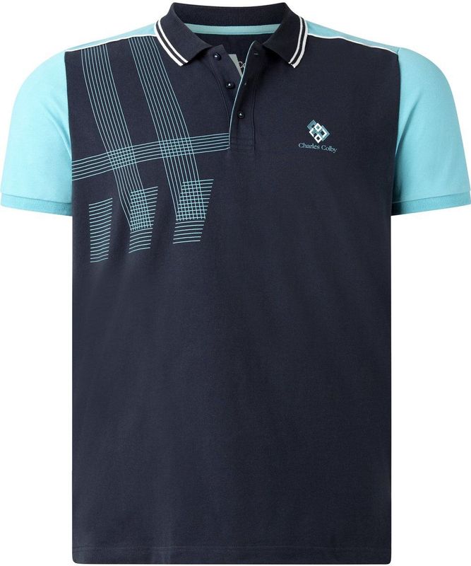 Charles Colby - EARL DARRY - Poloshirt - Donkerblauw