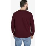 Shirt - Donkerrood - EARL STUART - Lange Mouwen