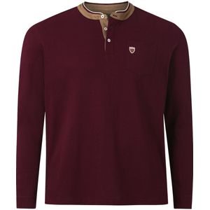 Shirt - Donkerrood - EARL STUART - Lange Mouwen