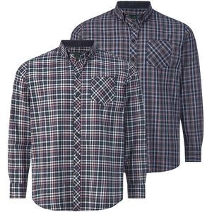 Charles Colby - DUKE KIPPLE - Overhemden - Donkerblauw - Set van 2