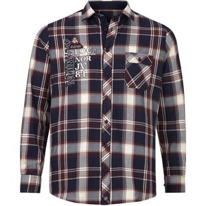 Overhemd KEKE donkerblauw geruit