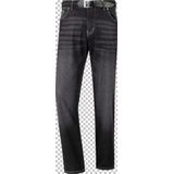 Jan Vanderstorm - JOEL - Jeans - Zwart - Lage Taille