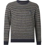 Jan Vanderstorm - Trui - Donkerblauw - Ronde Hals - Lange Mouw - 100% Katoen