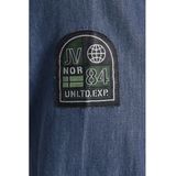 Jan Vanderstorm - BERDE - Overhemd - Blauw - Gewassen Denim - Casual