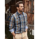 Jan Vanderstorm - JIRKA - Overhemd - Donkerblauw - 100% Katoen