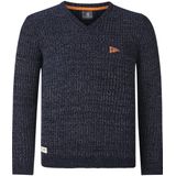 Jan Vanderstorm - RONAI - Jumper Met Kap - Donkerblauw - Comfort Fit