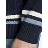 DUKE BRAYMEN - Vest - Blauw - Gestreept